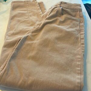 H&M HIGH WAISTED KHAKI PANTS